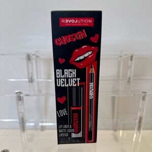 Revolution Ghostin Black Velvet Lip Kit